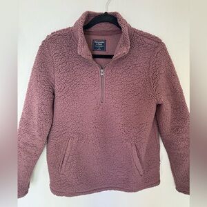 Abercrombie Teddy Quarter Zip
